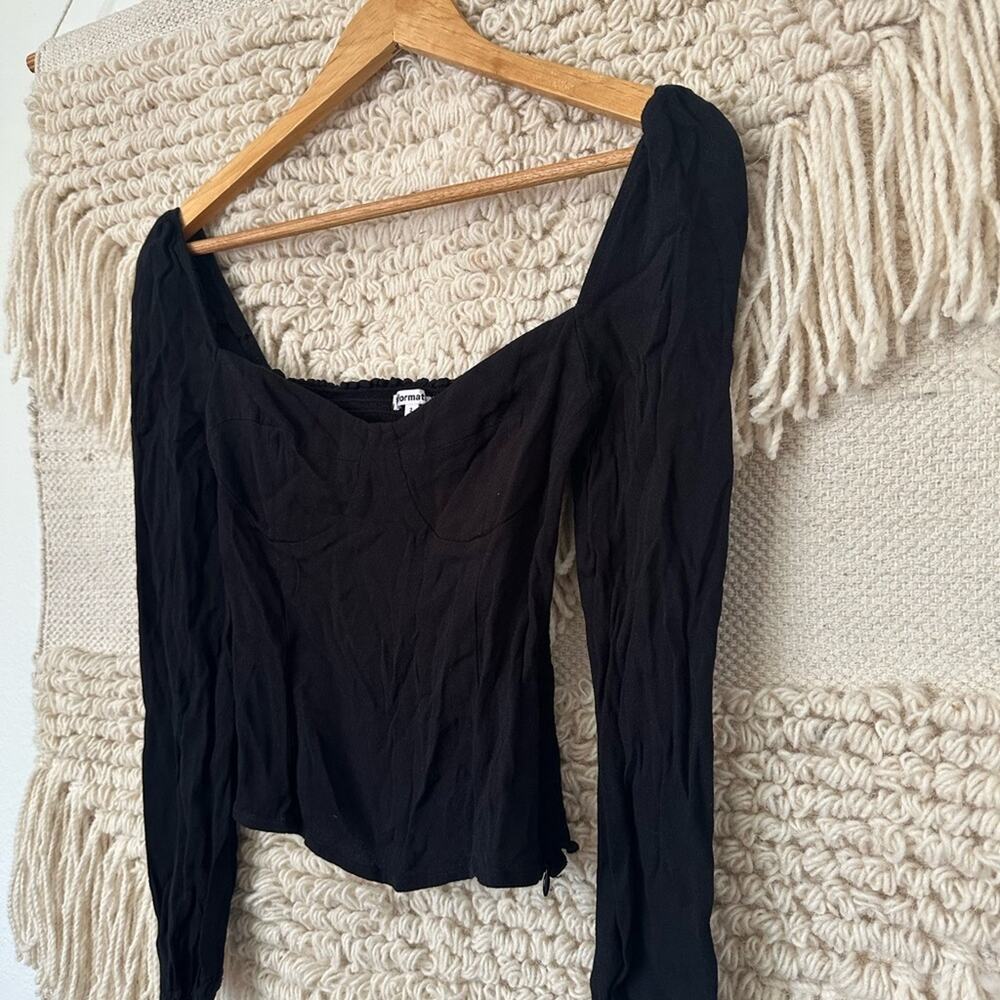 Reformation Reign Long Sleeve Top - Picture 2 of 7